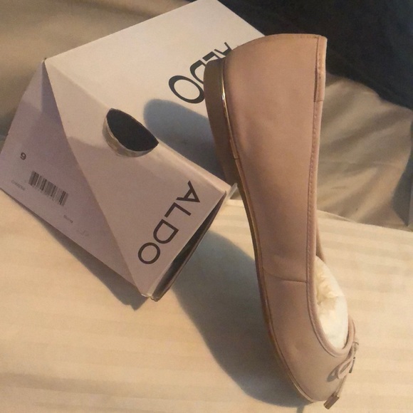 Creme aldo flat shoe - Picture 2 of 3